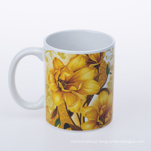 Zibo Ceramic Factory Blank Sublimation Canela para design pessoal DIY do cliente